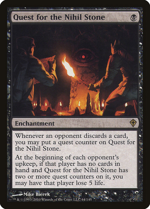 Magic the Gathering Card - Quest for the Nihil Stone - MTG Circle