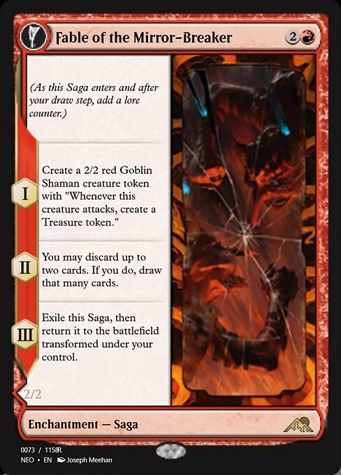 Magic the Gathering Card - Fable of the Mirror-Breaker - MTG Circle