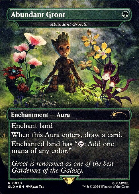 Magic the Gathering Card - Abundant Growth - MTG Circle