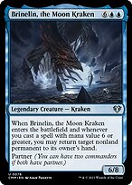 Magic the Gathering Card - Brinelin, the Moon Kraken - MTG Circle