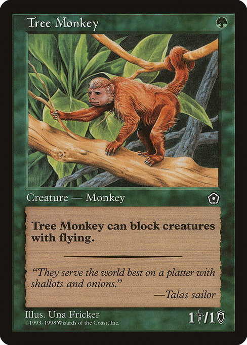 Magic the Gathering Card - Tree Monkey - MTG Circle