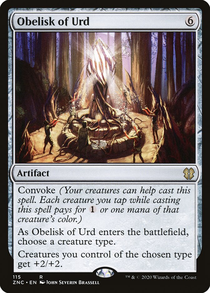 Magic the Gathering Card - Obelisk of Urd - MTG Circle