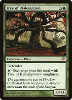 Magic the Gathering Card - Tree of Redemption - MTG Circle