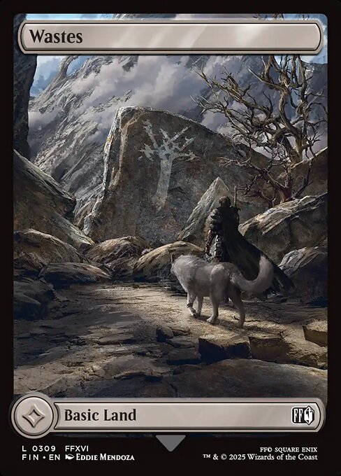 Magic the Gathering Card - Wastes - MTG Circle