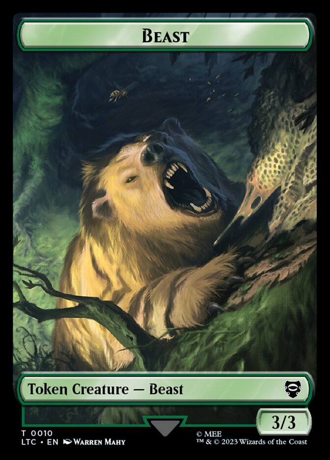 Magic the Gathering Card - Beast - MTG Circle