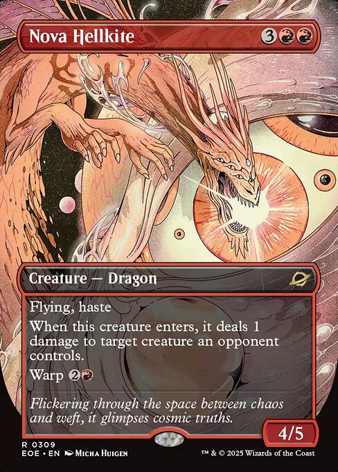 Magic the Gathering Card - Nova Hellkite - MTG Circle