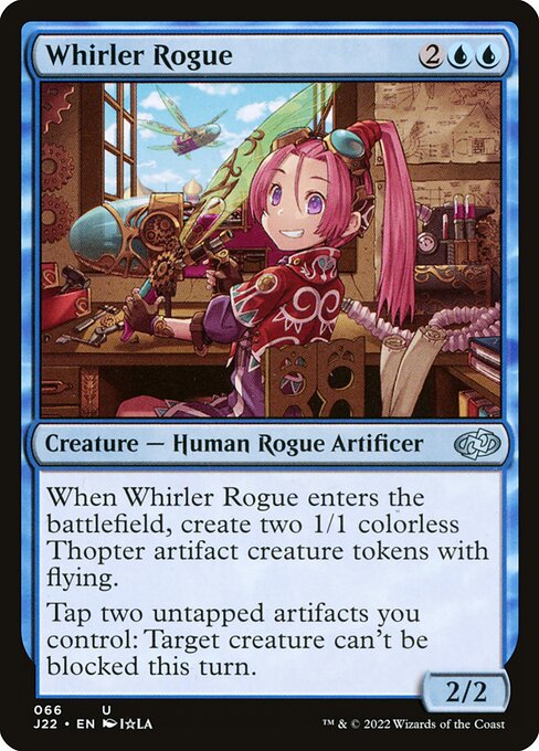 Magic the Gathering Card - Whirler Rogue - MTG Circle
