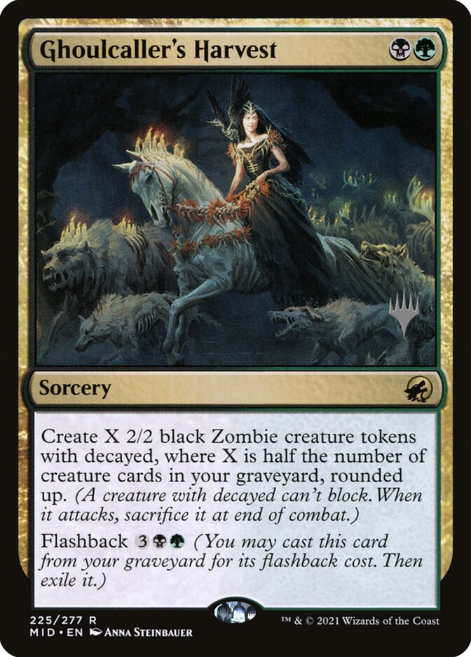 Magic the Gathering Card - Ghoulcaller's Harvest - MTG Circle