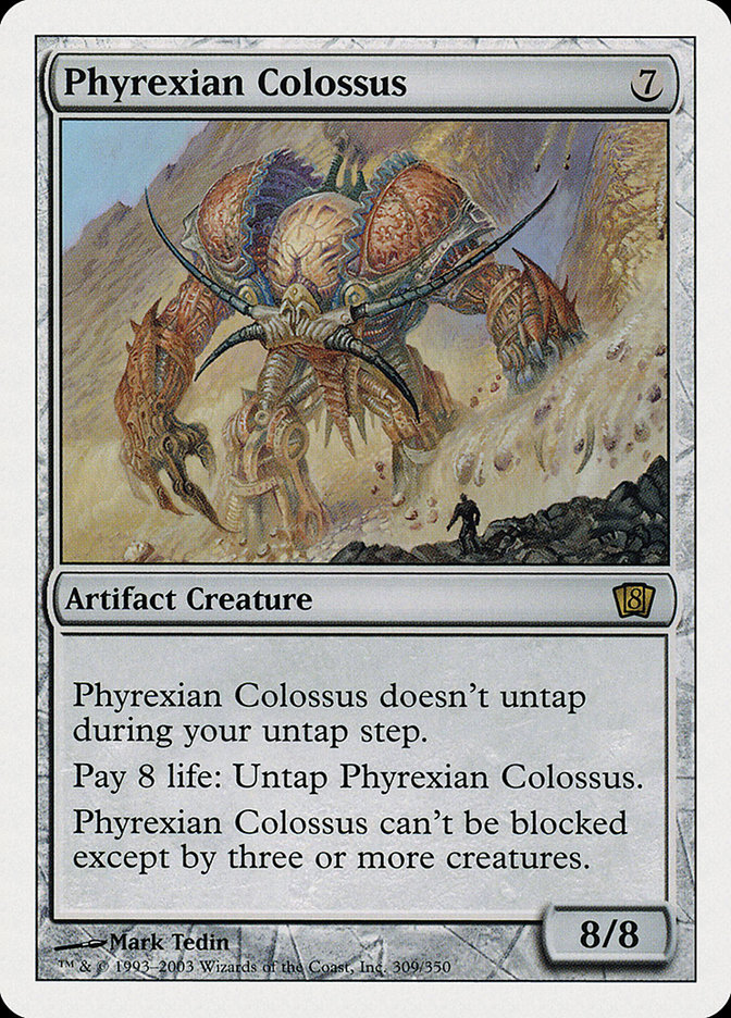 Magic the Gathering Card - Phyrexian Colossus - MTG Circle