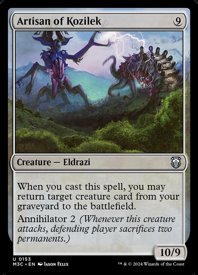 Magic the Gathering Card - Artisan of Kozilek - MTG Circle