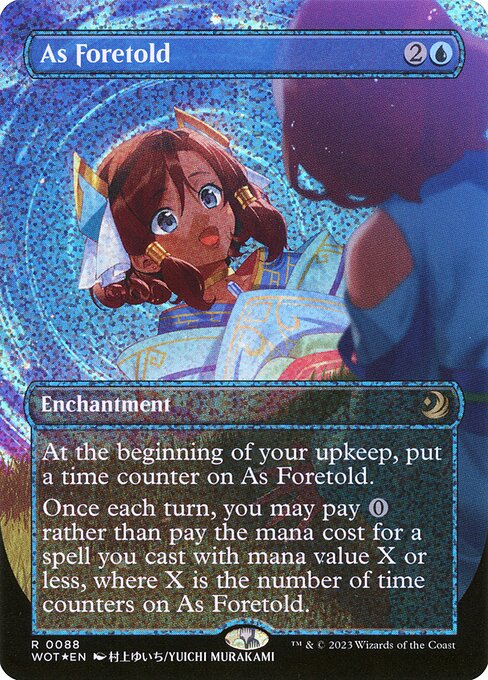 Magic the Gathering Card - As Foretold - MTG Circle
