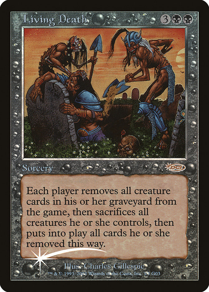 Magic the Gathering Card - Living Death - MTG Circle