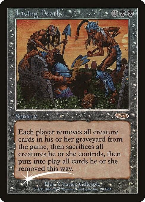 Magic the Gathering Card - Living Death - MTG Circle