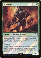 Magic the Gathering Card - Aberrant - MTG Circle