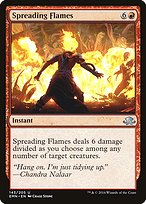 Magic the Gathering Card - Spreading Flames - MTG Circle