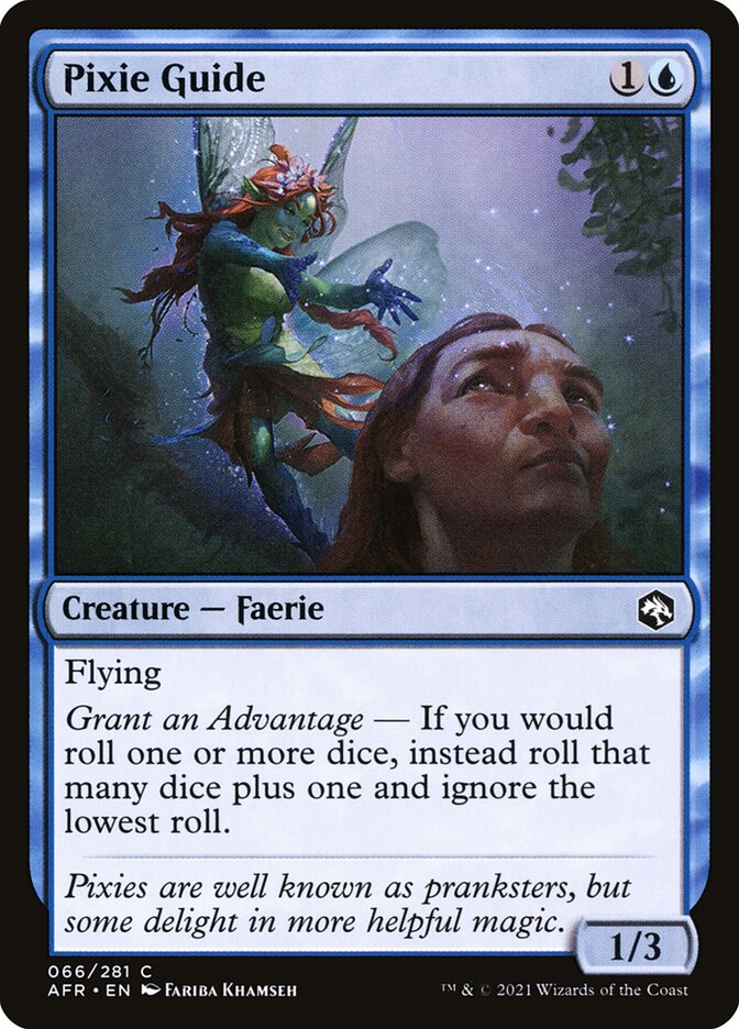 Magic the Gathering Card - Pixie Guide - MTG Circle