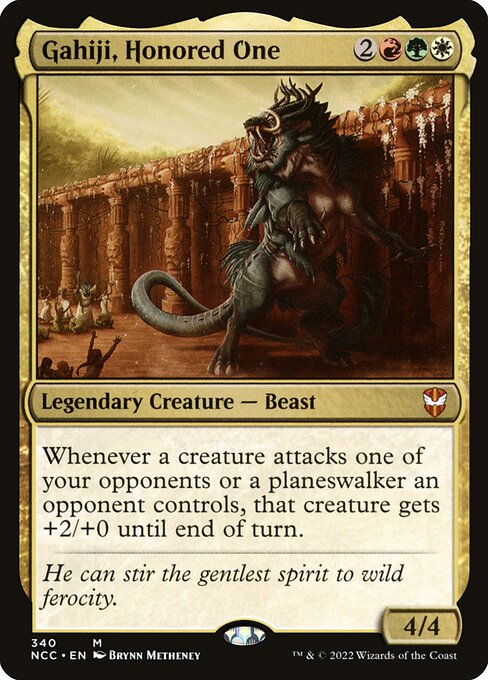 Magic the Gathering Card - Gahiji, Honored One - MTG Circle