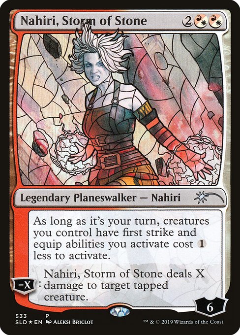 Magic the Gathering Card - Nahiri, Storm of Stone - MTG Circle