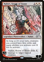 Magic the Gathering Card - Nahiri, Storm of Stone - MTG Circle