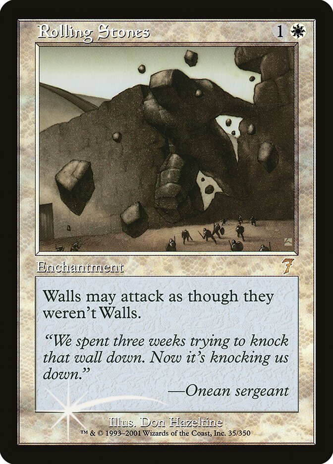 Magic the Gathering Card - Rolling Stones - MTG Circle