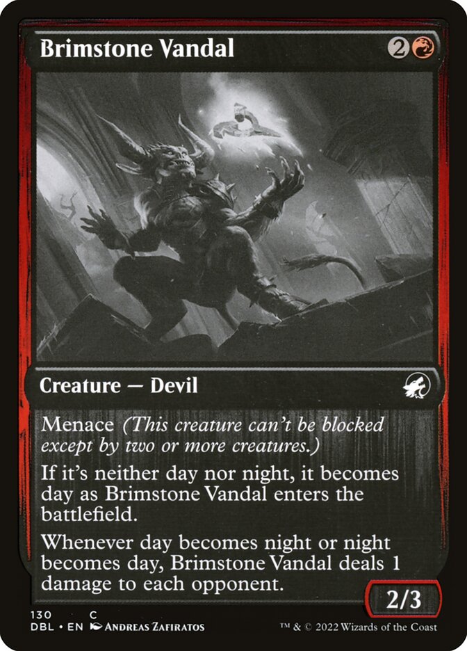 Magic the Gathering Card - Brimstone Vandal - MTG Circle