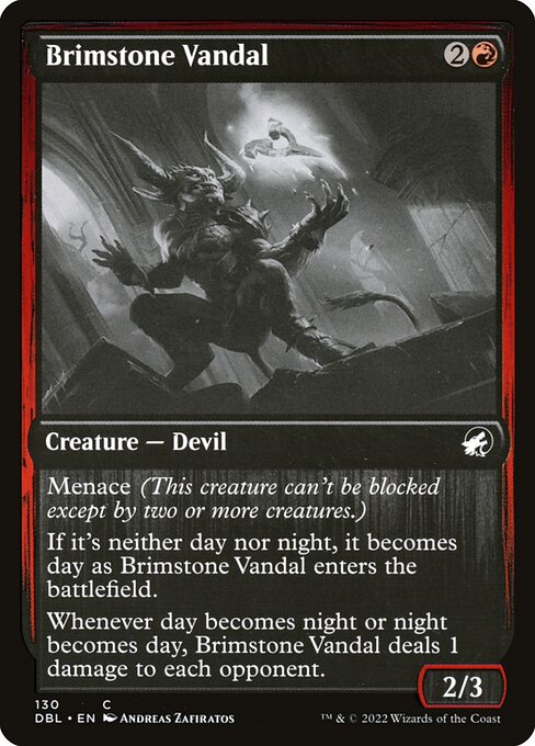 Magic the Gathering Card - Brimstone Vandal - MTG Circle