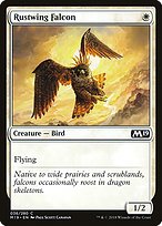 Magic the Gathering Card - Rustwing Falcon - MTG Circle