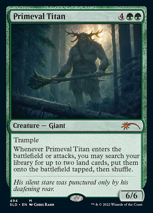 Magic the Gathering Card - Primeval Titan - MTG Circle