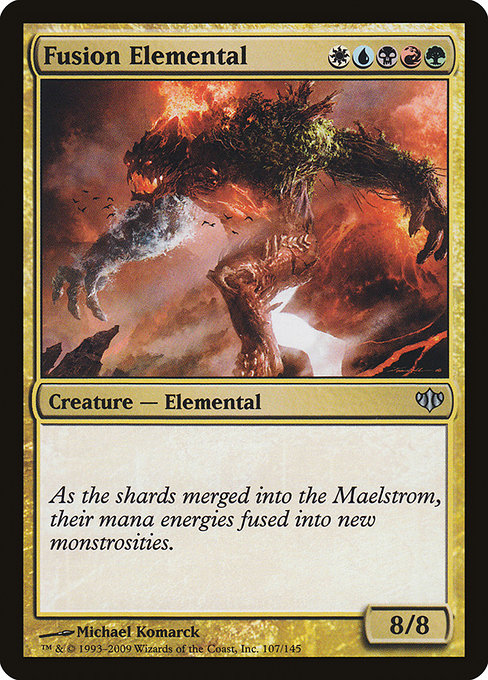 Magic the Gathering Card - Fusion Elemental - MTG Circle