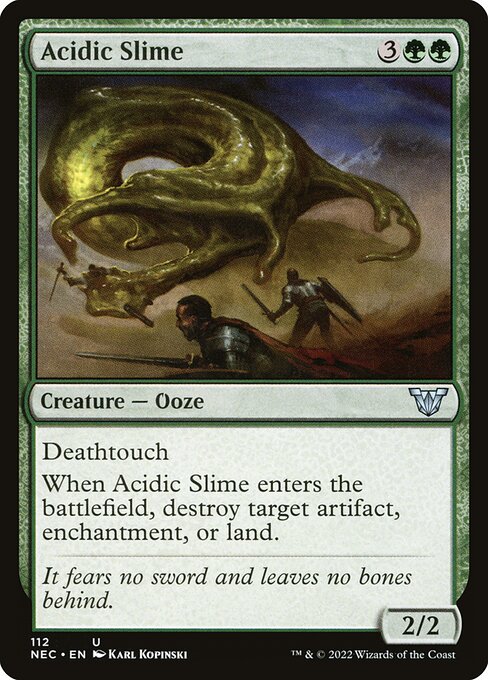 Magic the Gathering Card - Acidic Slime - MTG Circle