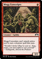 Magic the Gathering Card - Mogg Conscripts - MTG Circle