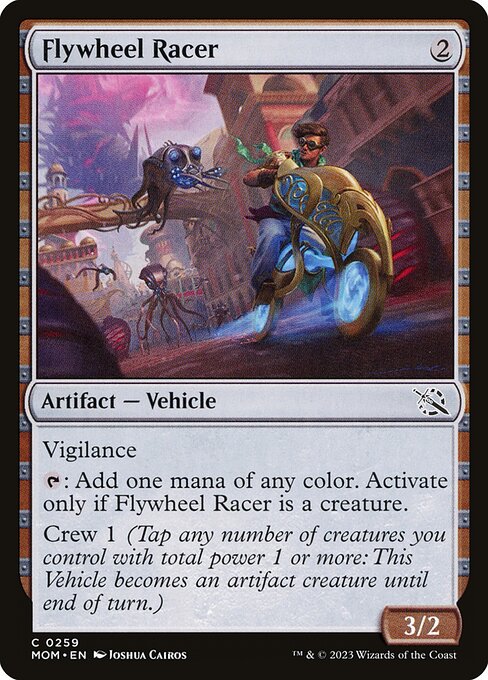 Magic the Gathering Card - Flywheel Racer - MTG Circle
