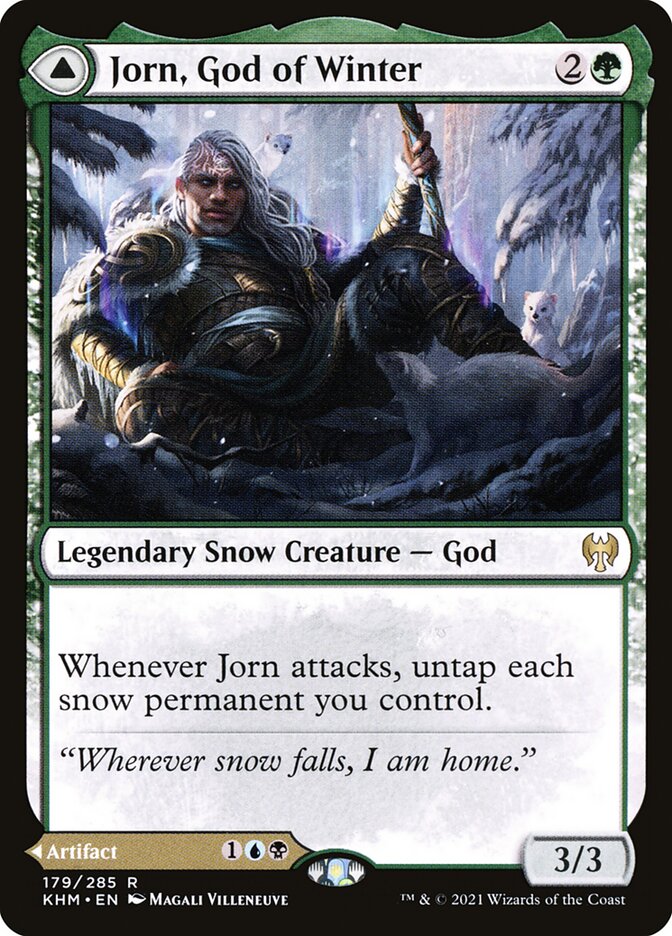 Magic the Gathering Card - Jorn, God of Winter - MTG Circle