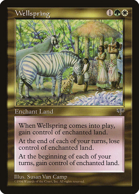 Magic the Gathering Card - Wellspring - MTG Circle
