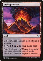 Magic the Gathering Card - Urborg Volcano - MTG Circle