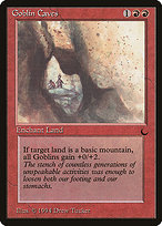 Magic the Gathering Card - Goblin Caves - MTG Circle