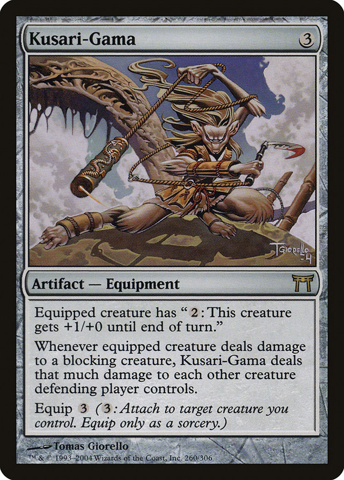 Magic the Gathering Card - Kusari-Gama - MTG Circle