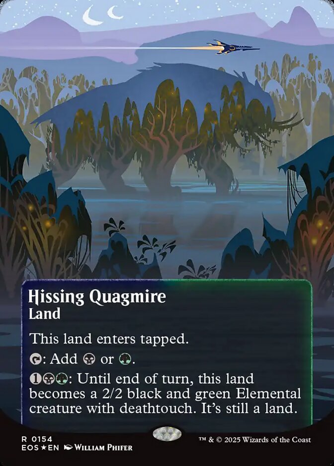 Magic the Gathering Card - Hissing Quagmire - MTG Circle