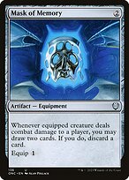 Magic the Gathering Card - Mask of Memory - MTG Circle