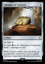 Magic the Gathering Card - Talisman of Curiosity - MTG Circle