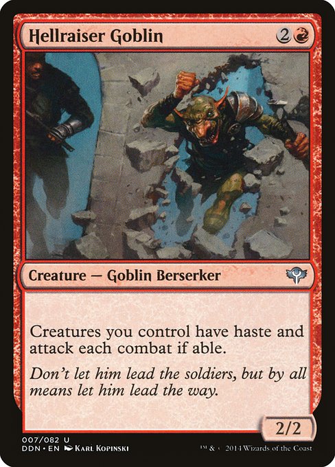 Magic the Gathering Card - Hellraiser Goblin - MTG Circle