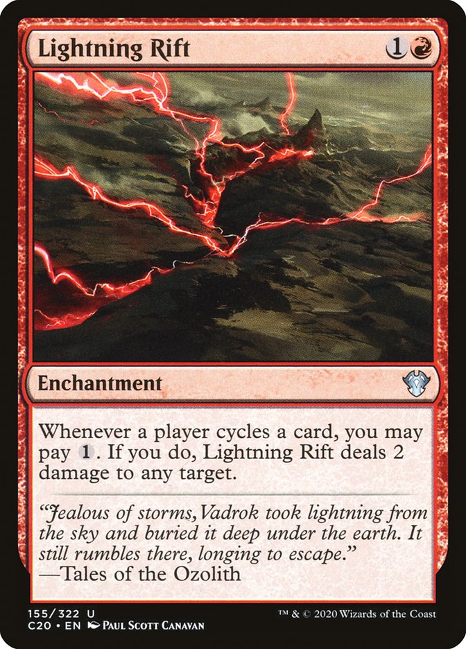 Magic the Gathering Card - Lightning Rift - MTG Circle