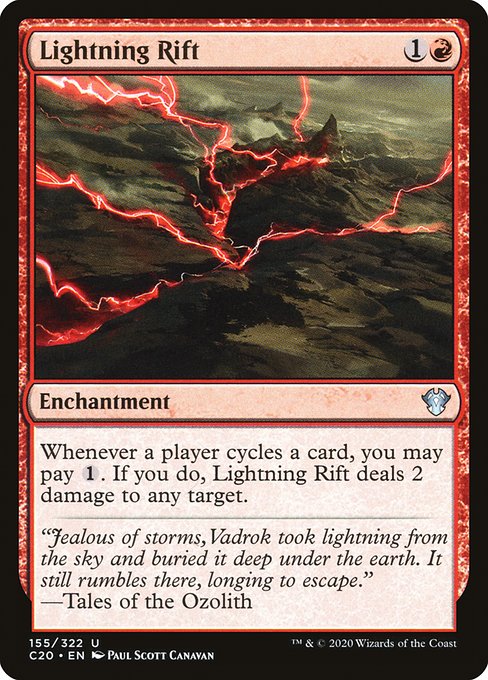 Magic the Gathering Card - Lightning Rift - MTG Circle