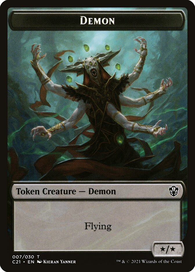 Magic the Gathering Card - Demon - MTG Circle