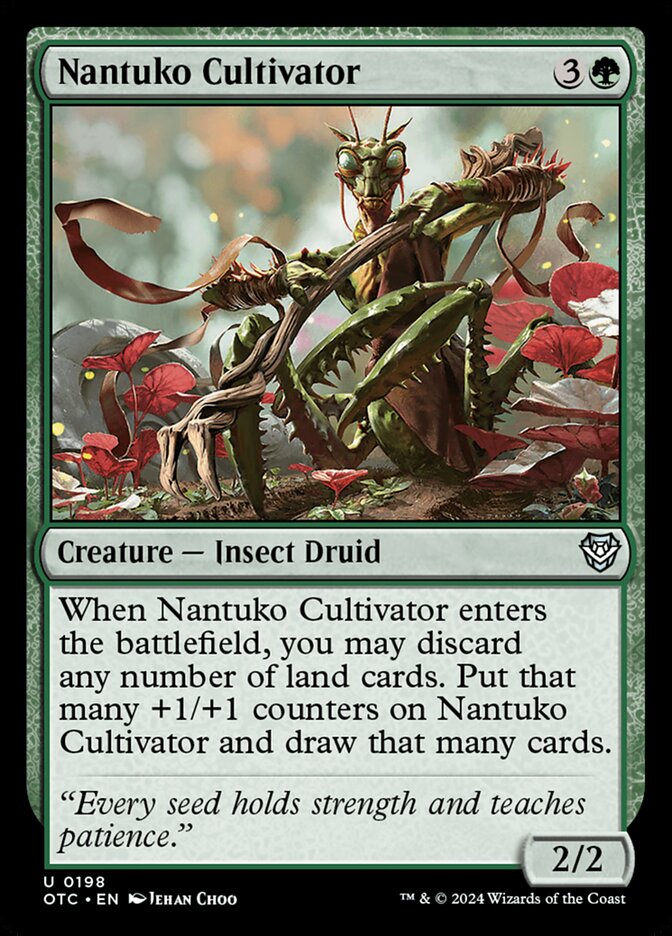 Magic the Gathering Card - Nantuko Cultivator - MTG Circle