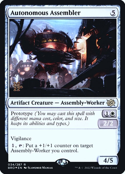 Magic the Gathering Card - Autonomous Assembler - MTG Circle