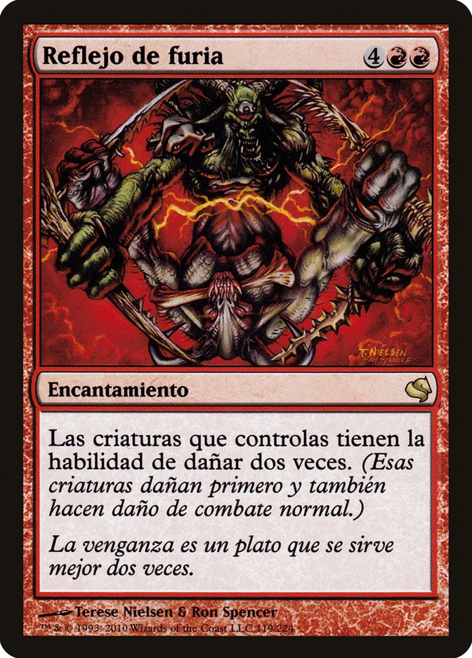 Magic the Gathering Card - Rage Reflection - MTG Circle