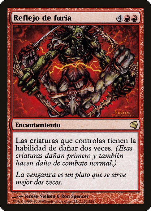 Magic the Gathering Card - Rage Reflection - MTG Circle