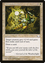 Magic the Gathering Card - Guided Strike - MTG Circle