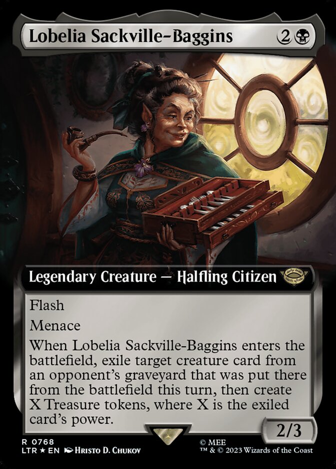 Magic the Gathering Card - Lobelia Sackville-Baggins - MTG Circle